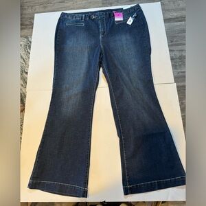 NEW Lane Bryant Flare Leg Jeans size 24 NWT